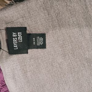 Taupe Wrap Scarf - Neutral Taupe